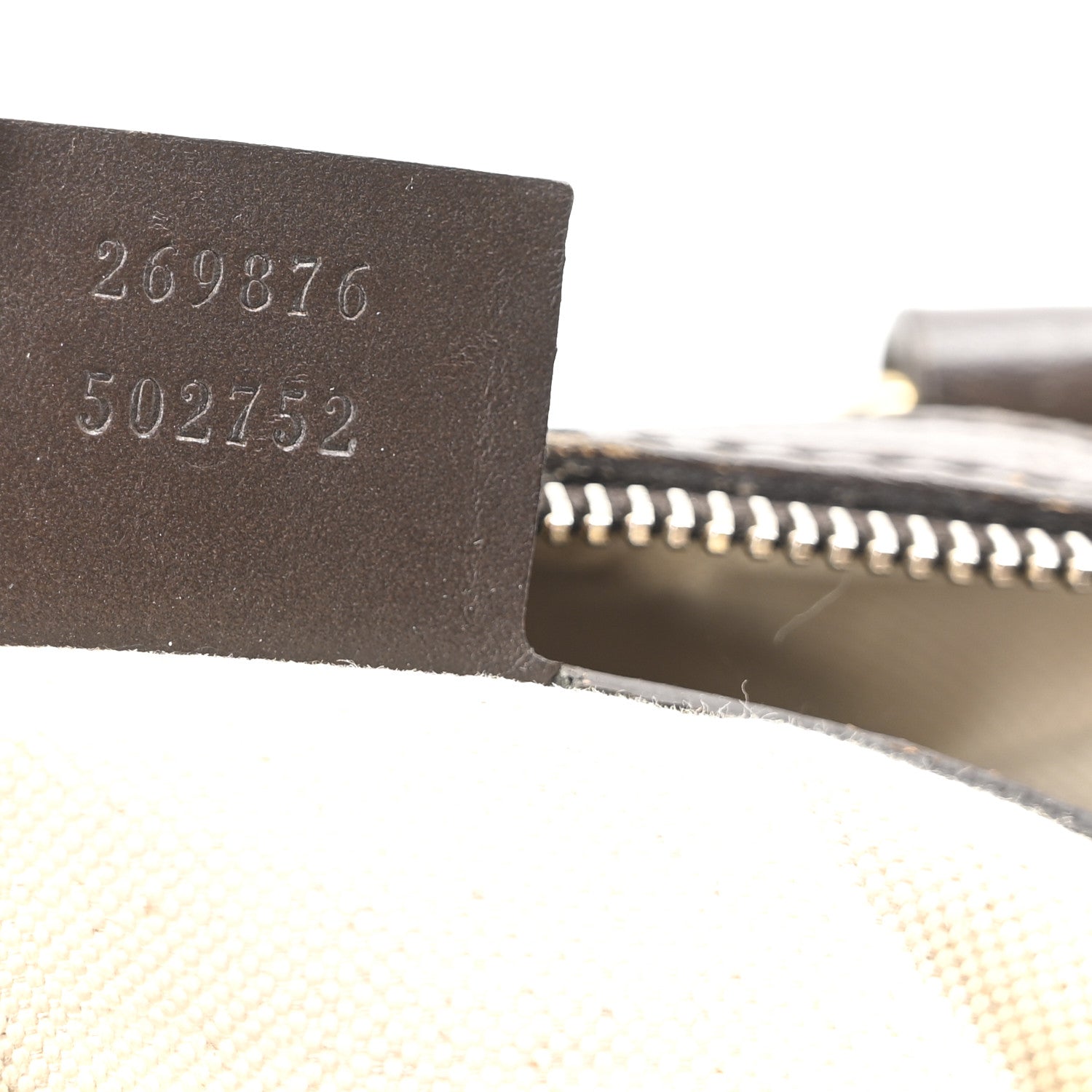 Gucci Monogram Vintage Web Small Boston Dark Brown 7 of 10