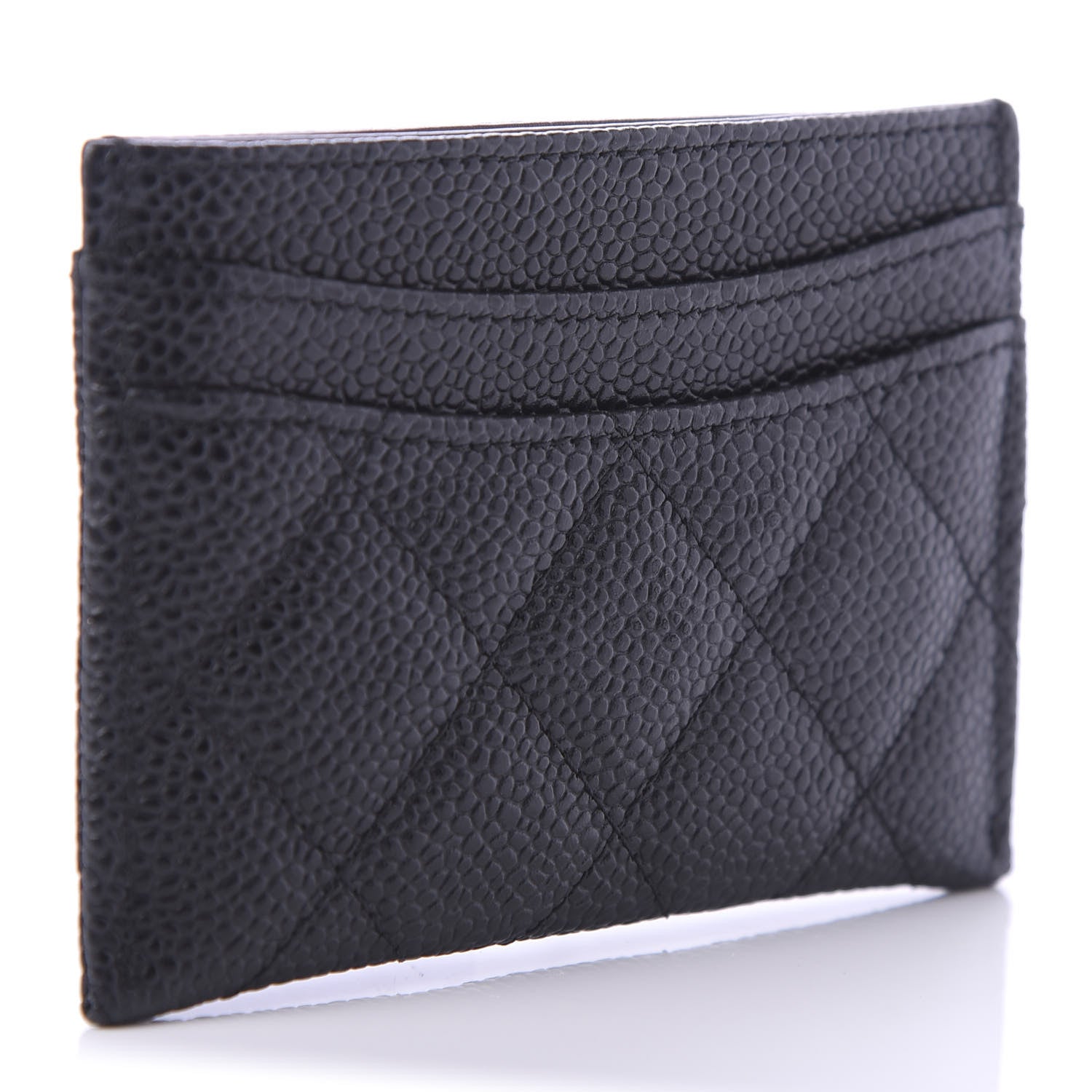 Chanel Caviar Quilted Card Holder Black 3 of 12