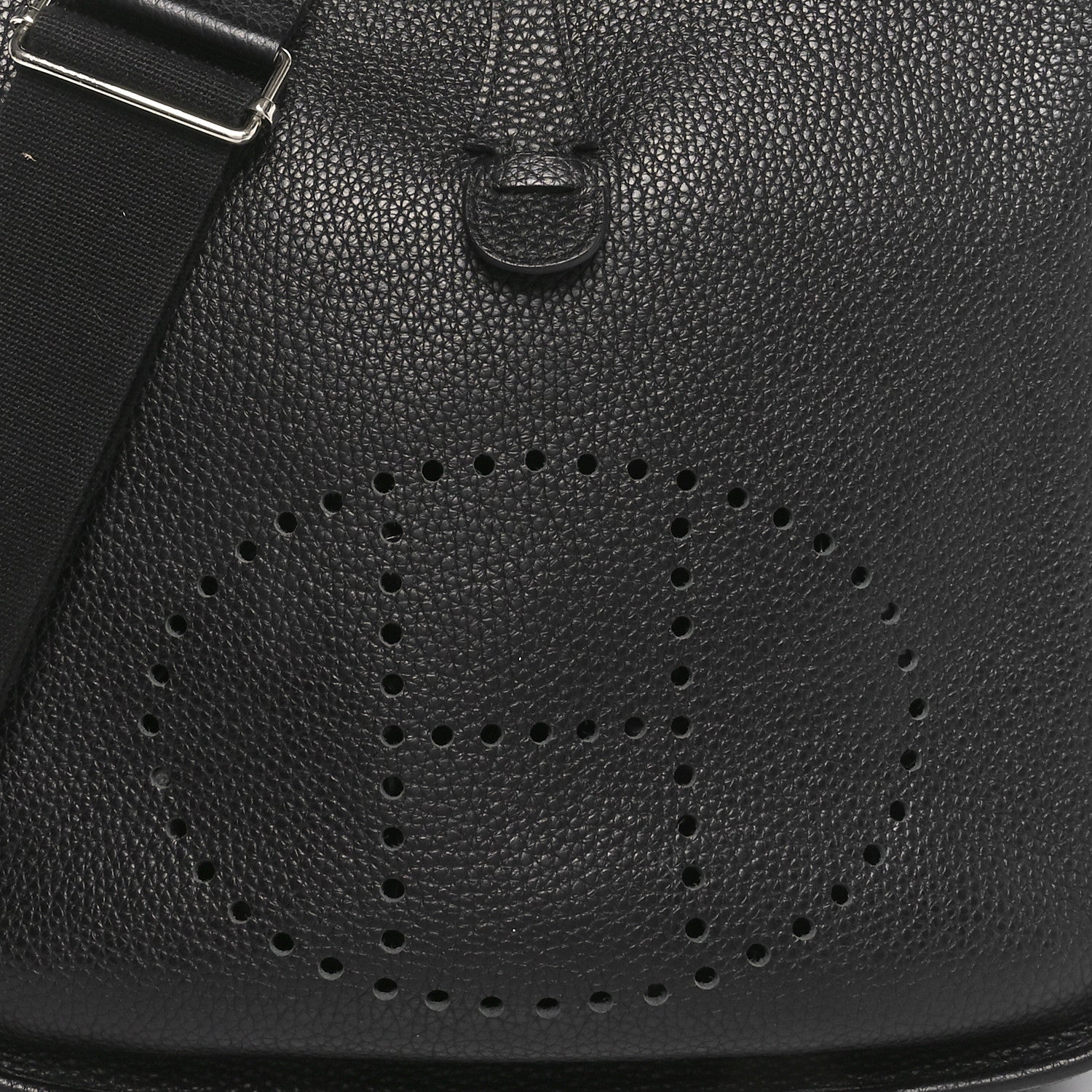 Hermes Taurillon Clemence Evelyne III PM Black 8 of 10