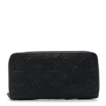 Louis Vuitton Empreinte Zippy Wallet Black 1 of 6