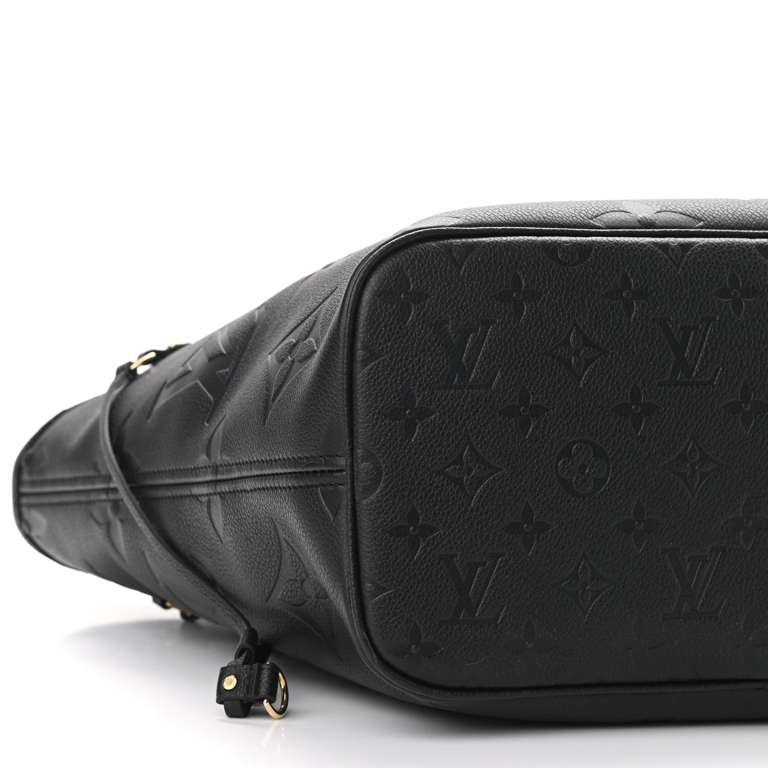 Louis Vuitton Empreinte Monogram Giant Neverfull MM Black 8 of 9