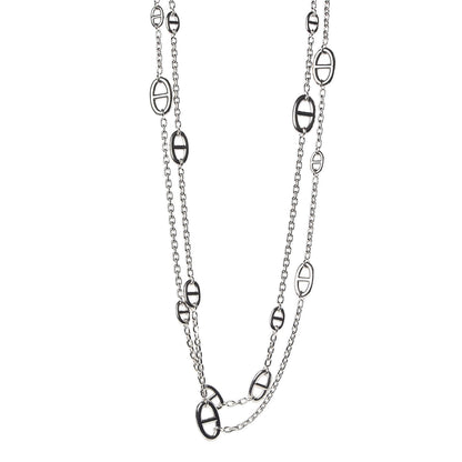 Hermes Sterling Silver Farandole Necklace 160 1 of 4