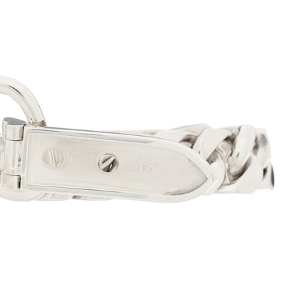 Hermes Sterling Silver Cuban Buckle Bracelet 3 of 3