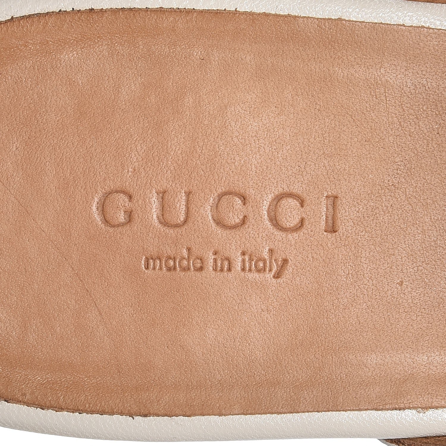 Gucci Malaga Kid Womens Princetown Slippers 39 Mystic White 10 of 12