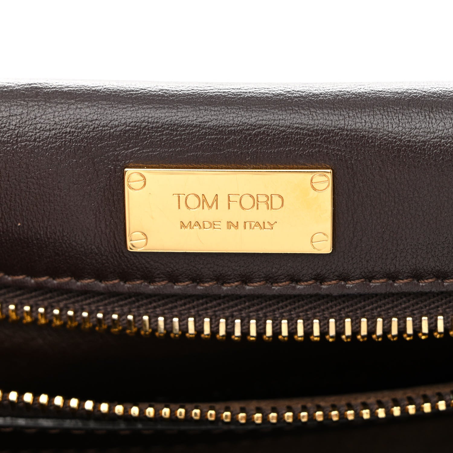 Tom Ford Suede Jennifer Saddle Bag Brown 6 of 11