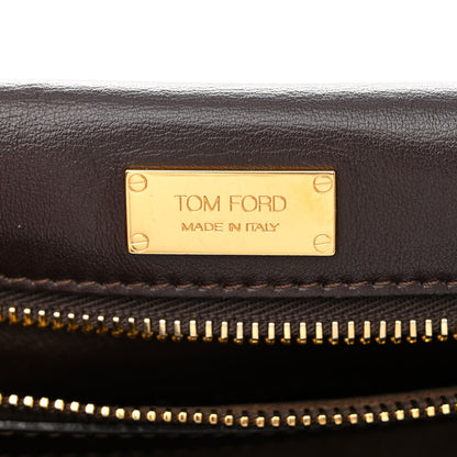 Tom Ford Suede Jennifer Saddle Bag Brown 6 of 11
