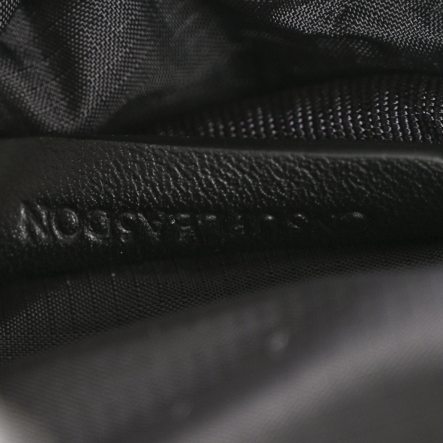 Econyl Logo Print Small Cannon Bum Bag Charcoal Grey