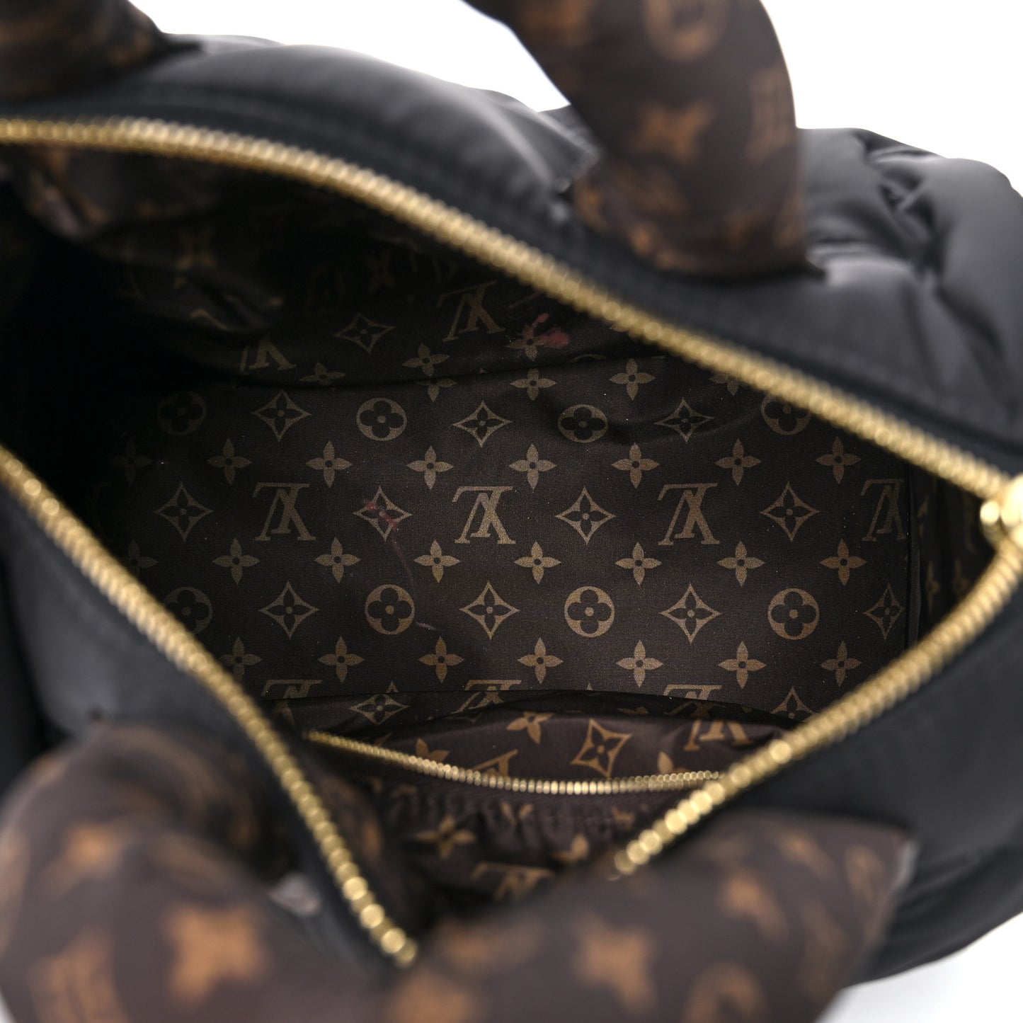 Econyl Mini Monogram Pillow Speedy Bandouliere 25 Black