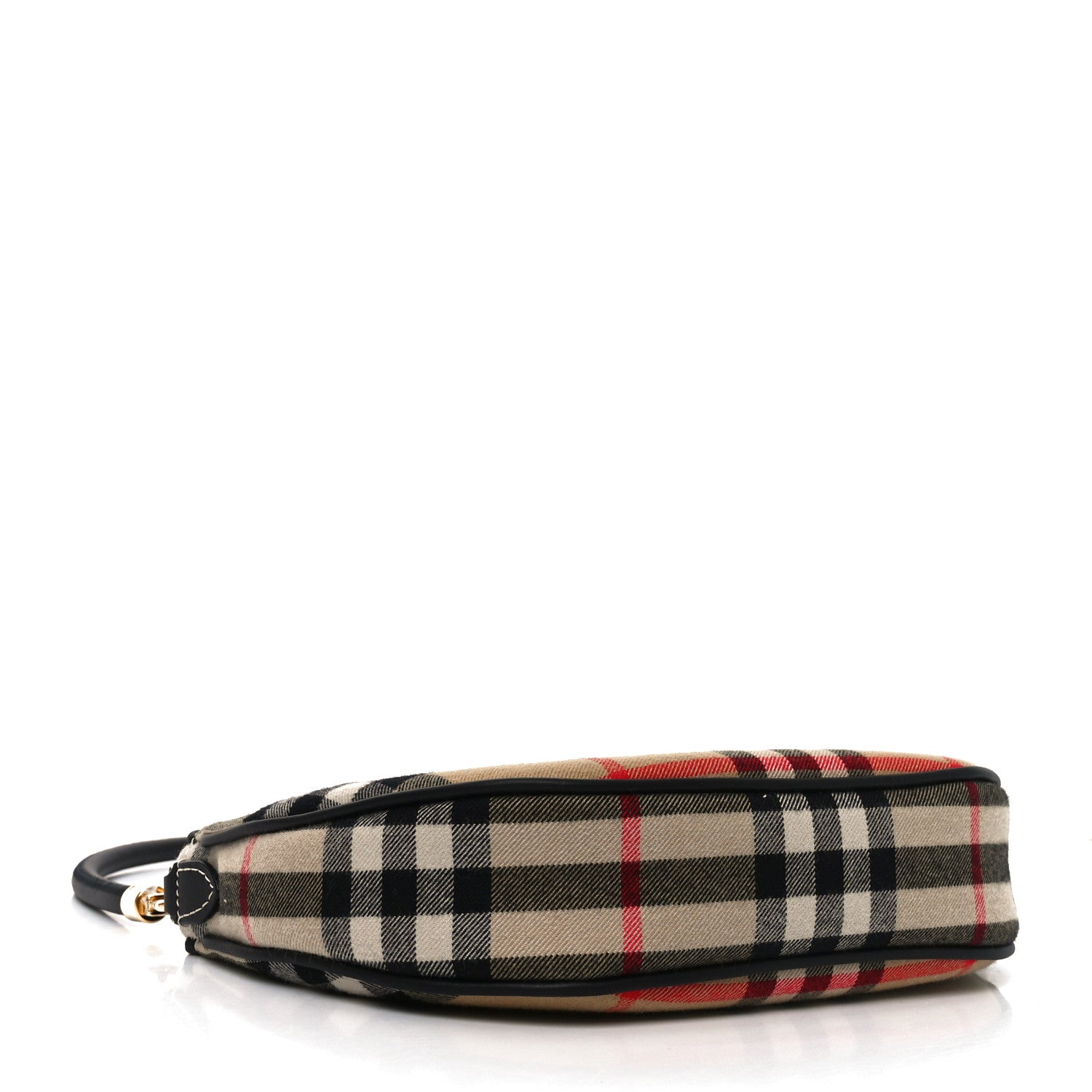 Burberry Vintage Check Calfskin Olympia Slim Pouch Archive Beige 4 of 9