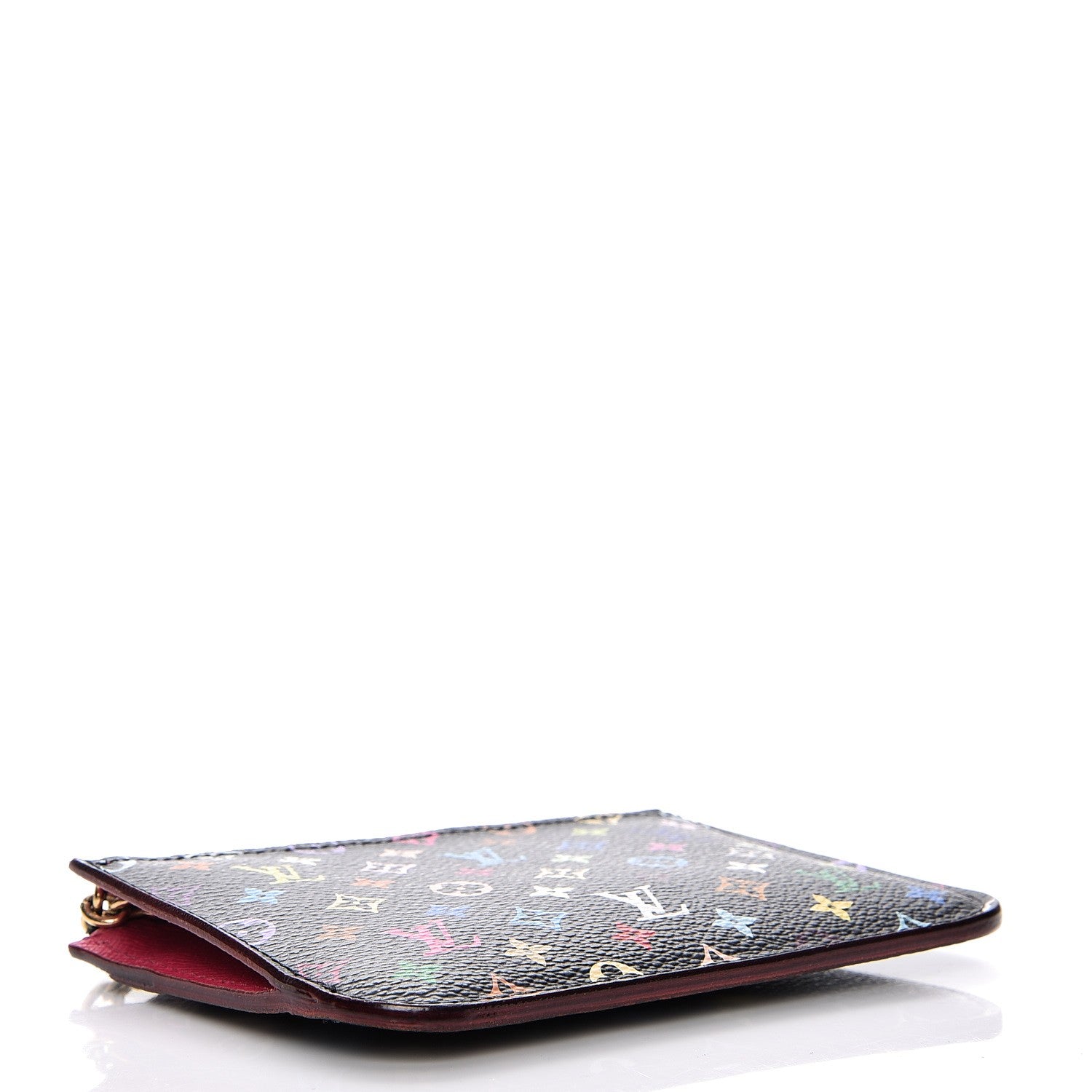 Louis Vuitton Monogram Multicolor Key Pouch Black Grenade 4 of 8