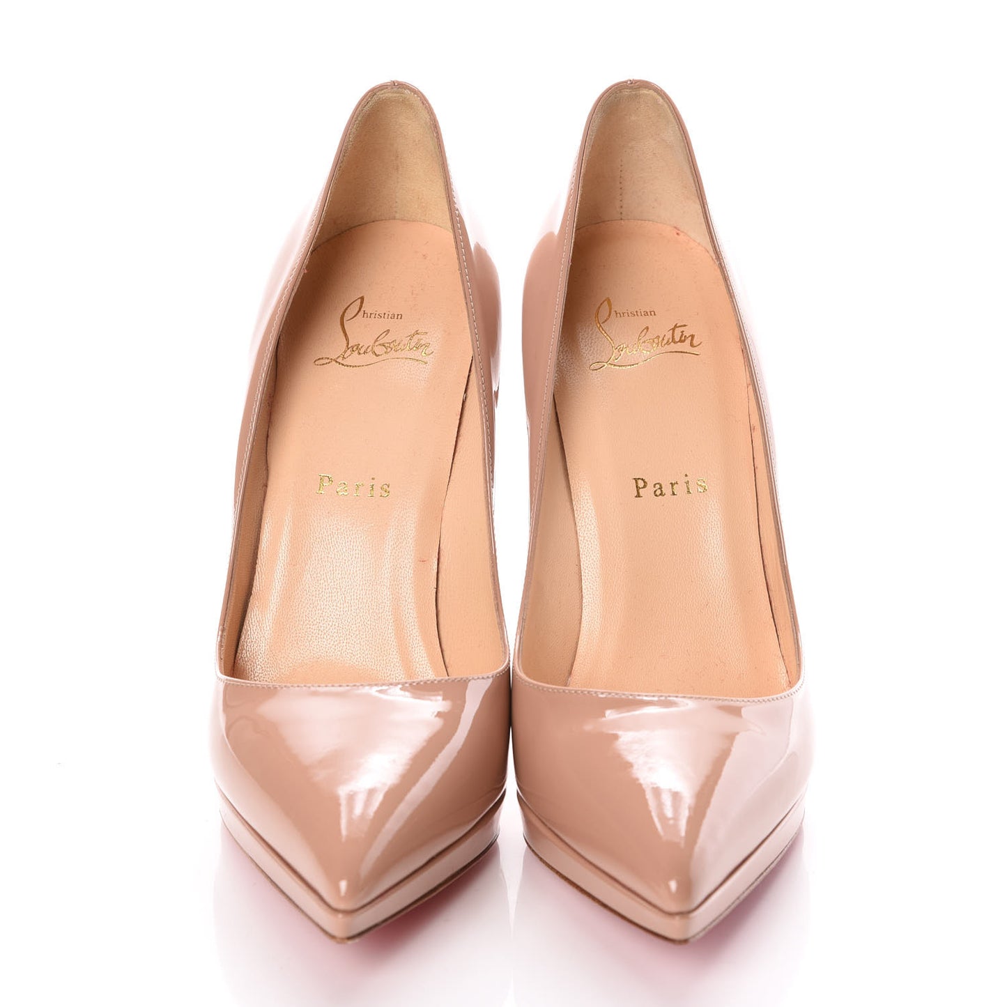 Patent Pigalle Plato 120 Pumps 38.5 Nude
