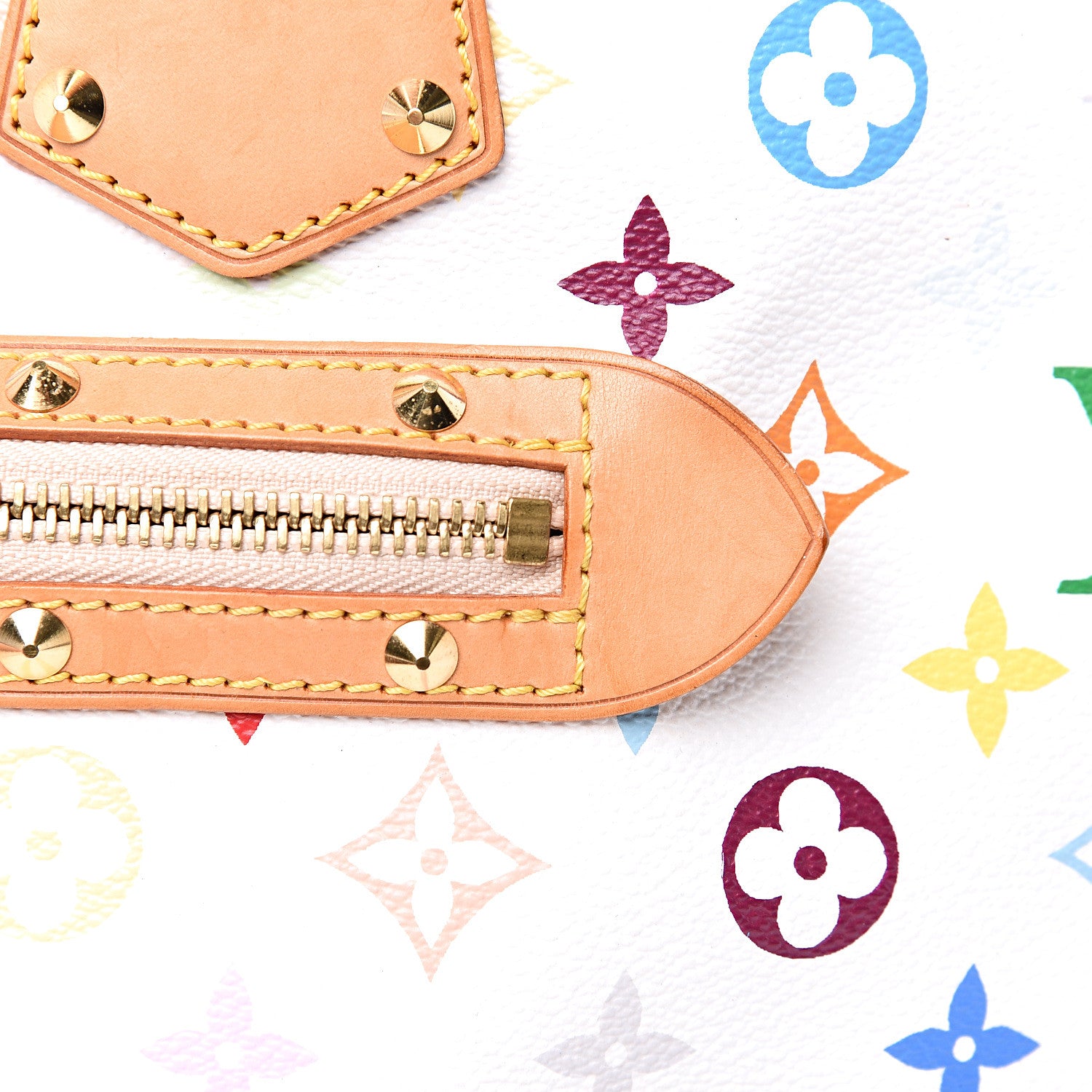 Louis Vuitton Monogram Multicolor Alma White 13 of 15