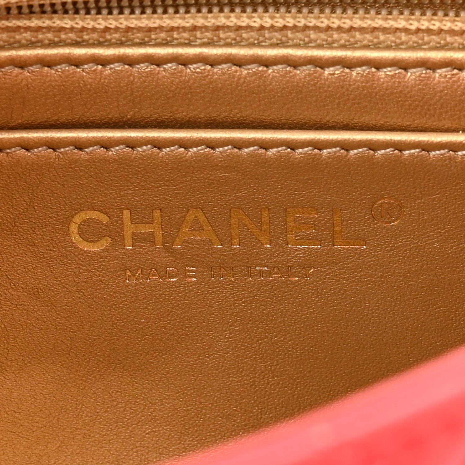 Chanel Lambskin Quilted Mini Pearl Crush Flap Red 6 of 12
