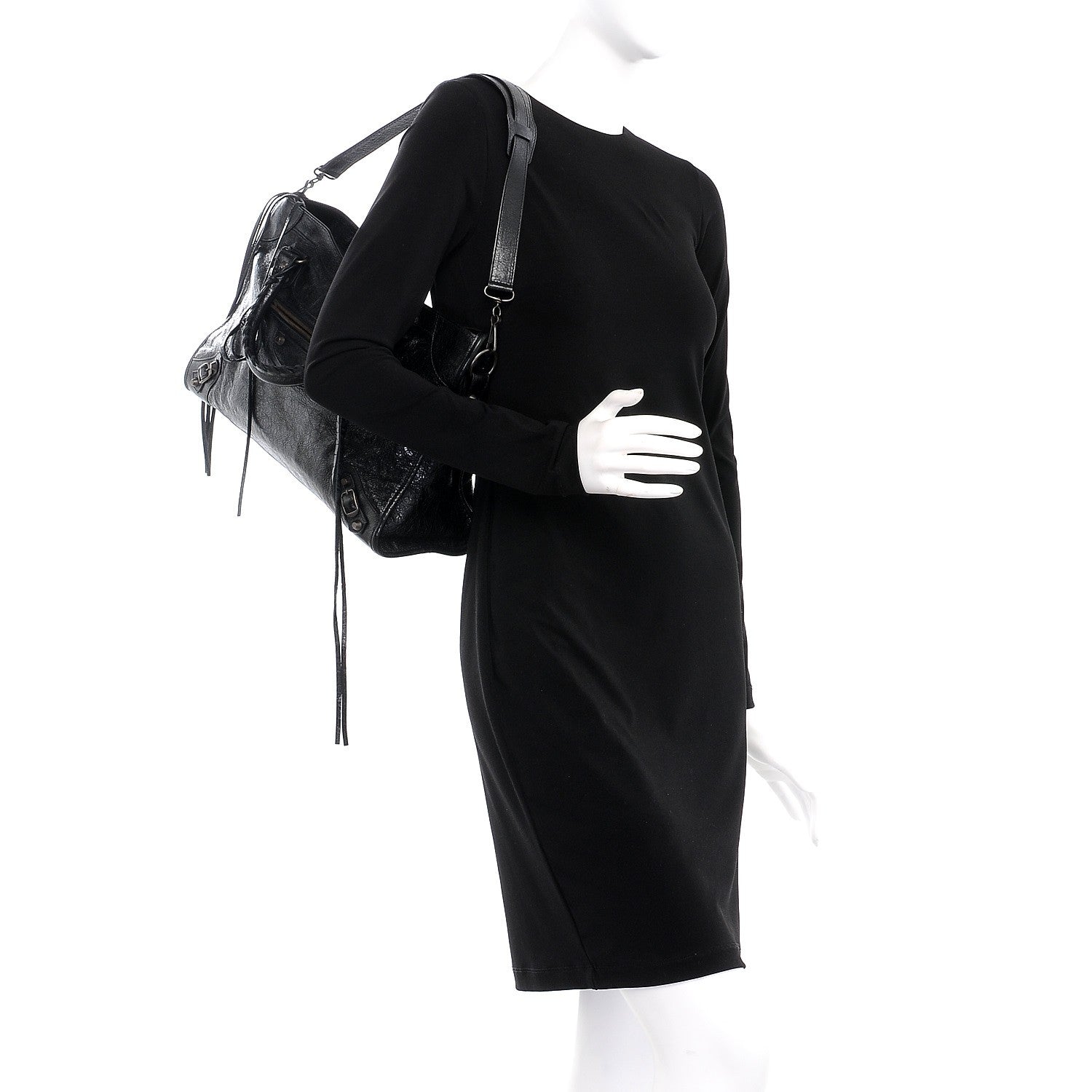 Balenciaga Agneau Classic Hardware City Black 2 of 8