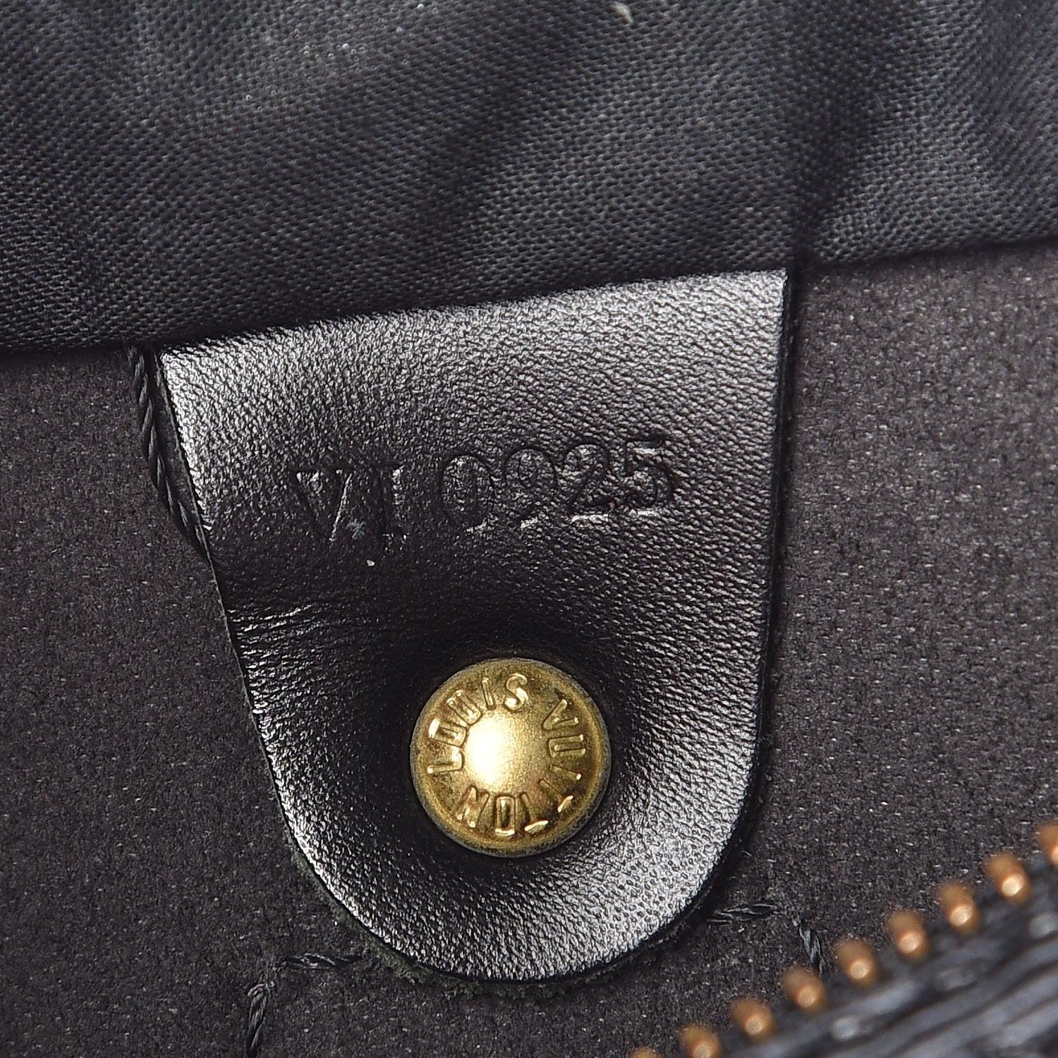 Louis Vuitton Epi Speedy 25 Black 7 of 7