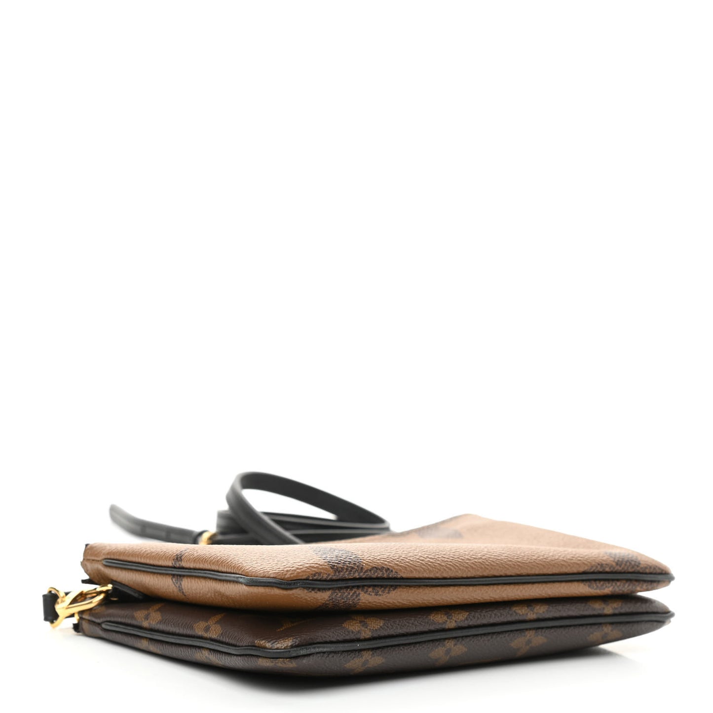 Reverse Monogram Giant Double Zip Pochette