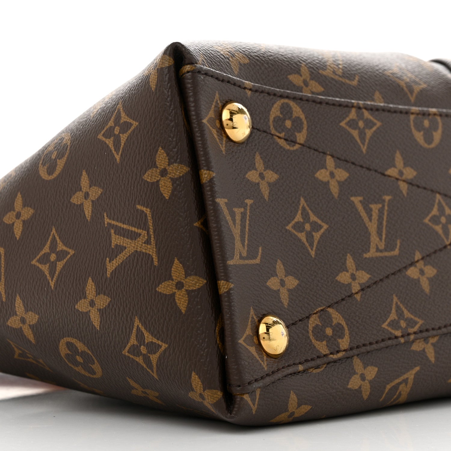 Louis Vuitton Monogram V Tote MM Black 9 of 10