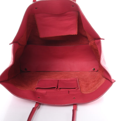 Balenciaga Veau Papier A4 Zip Around Tote Rouge Grenade 5 of 19