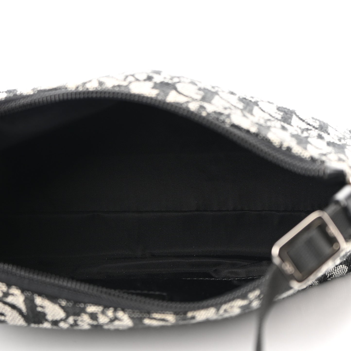 Monogram Shoulder Bag Pochette Black