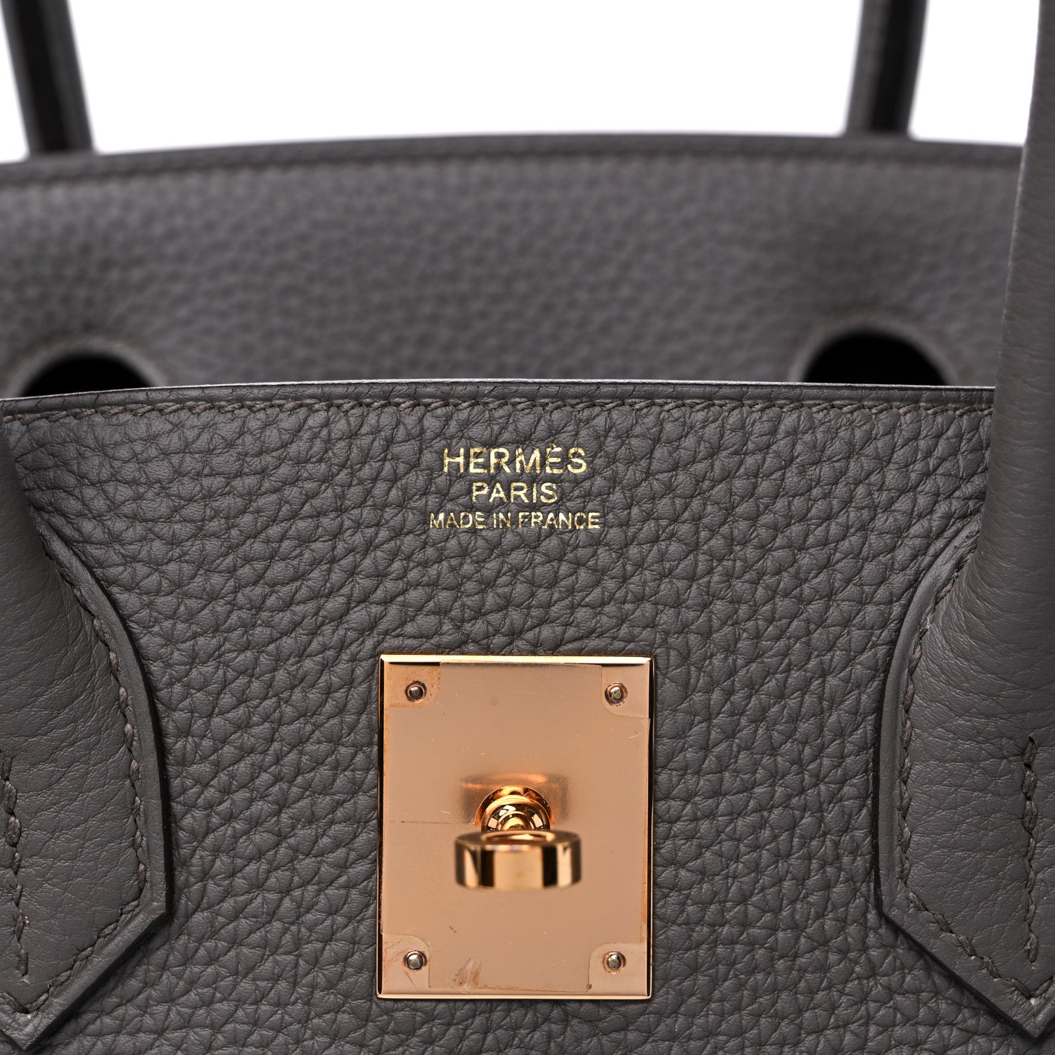 Hermes Togo Birkin 30 Etain 6 of 10