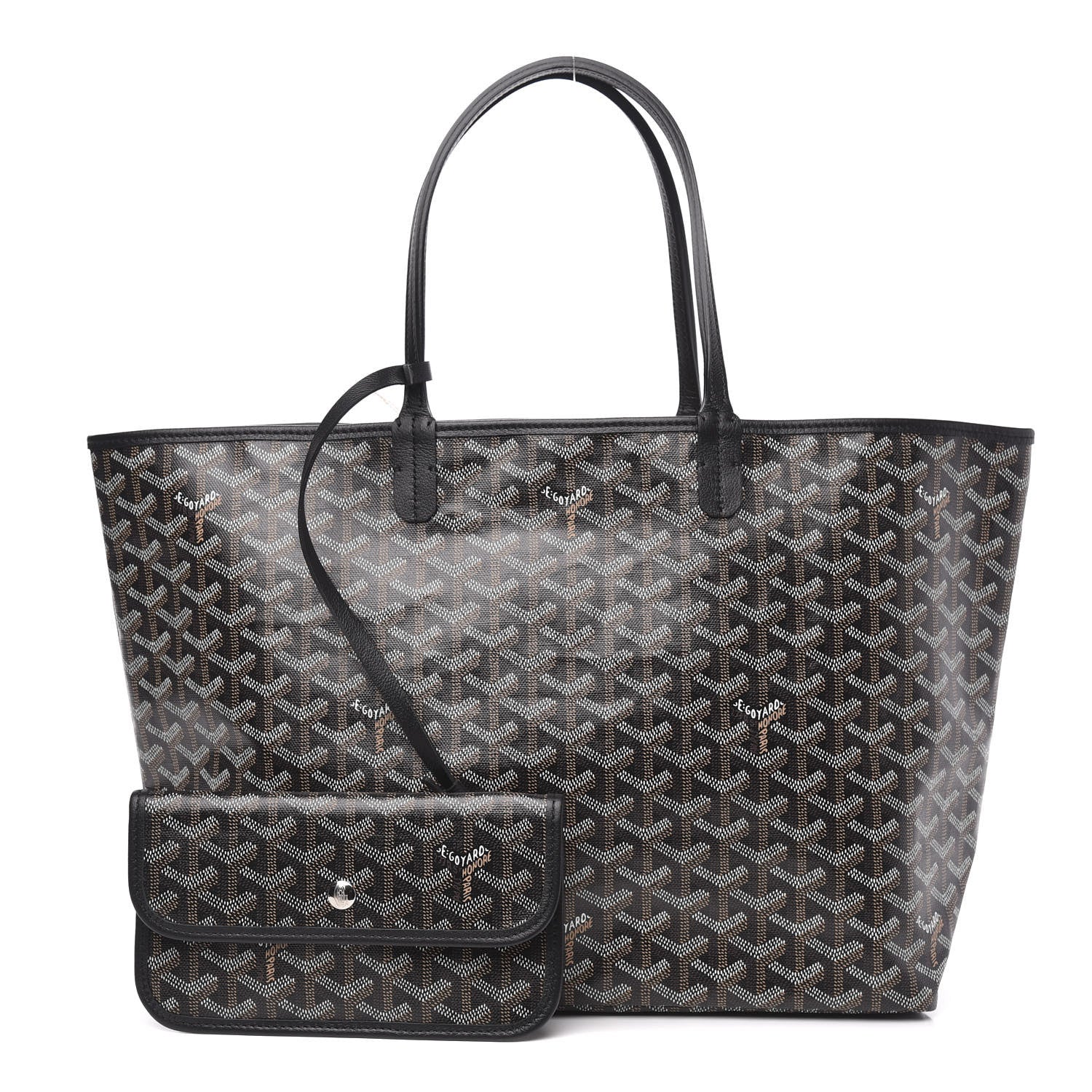 Goyard Goyardine Saint Louis PM Black 1 of 8
