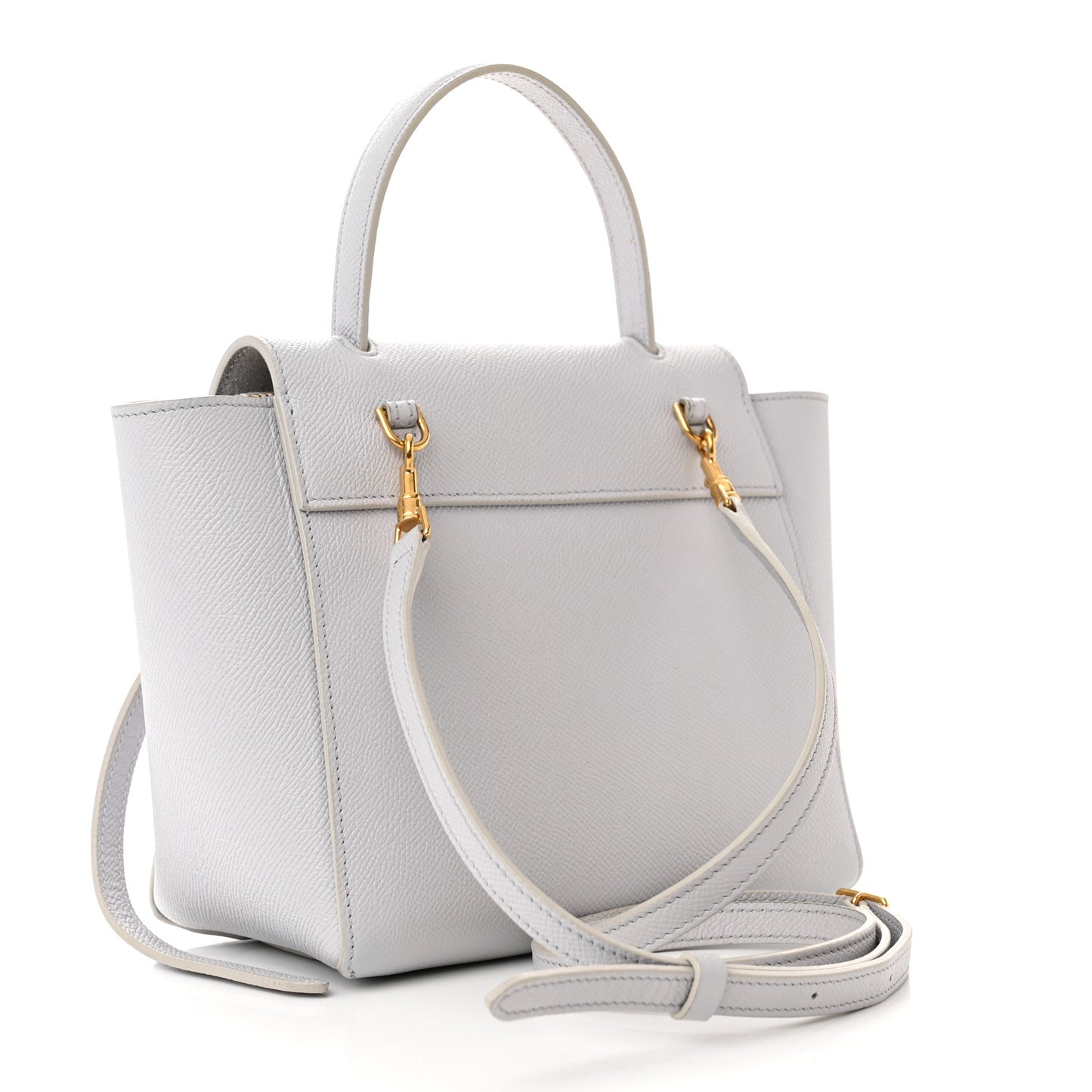 Grained Calfskin Nano Belt Bag Mineral