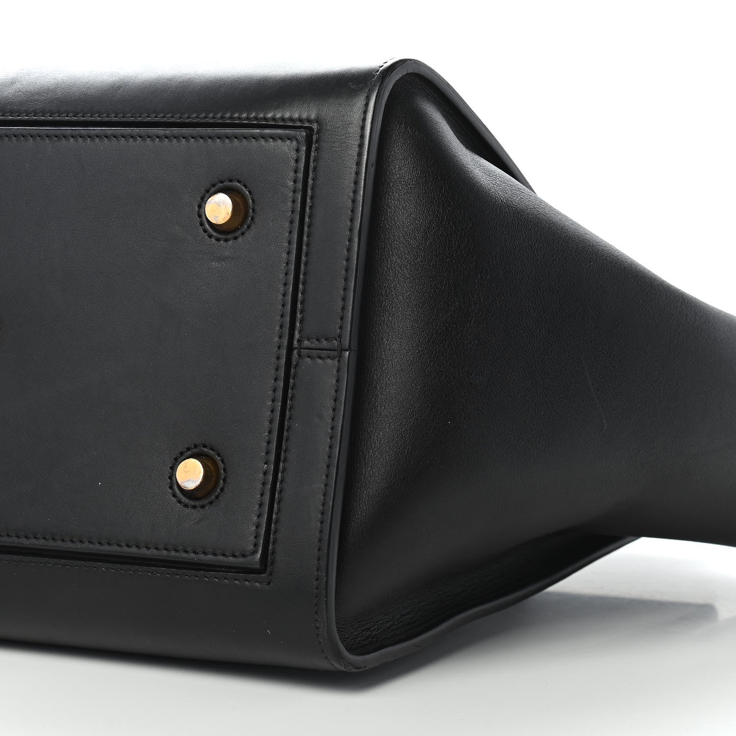 Celine Natural Calfskin Medium Tie Knot Tote Black 6 of 10