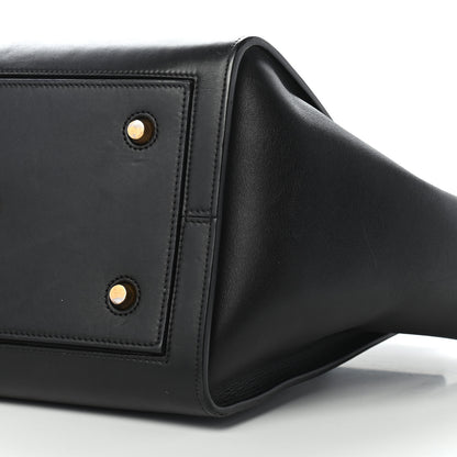 Celine Natural Calfskin Medium Tie Knot Tote Black 6 of 10