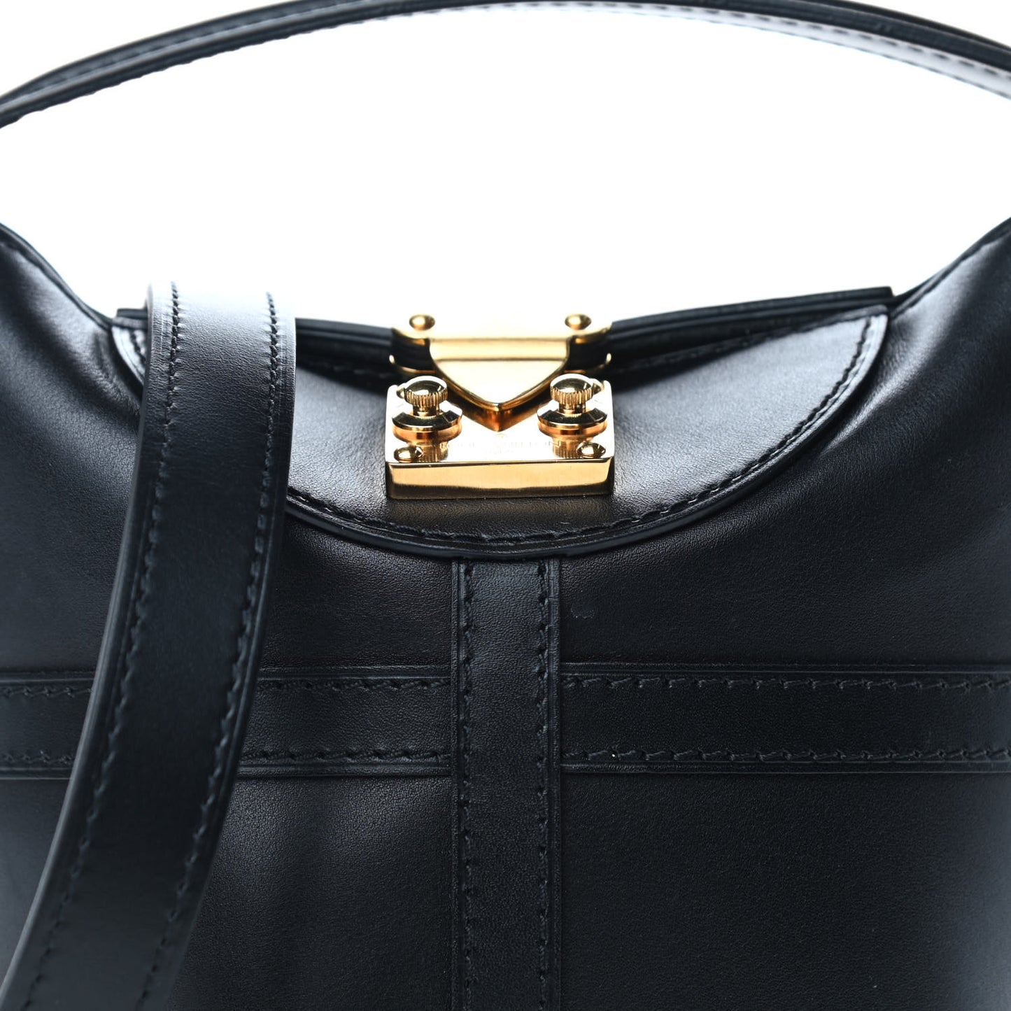 Calfskin Duffle Bag Black
