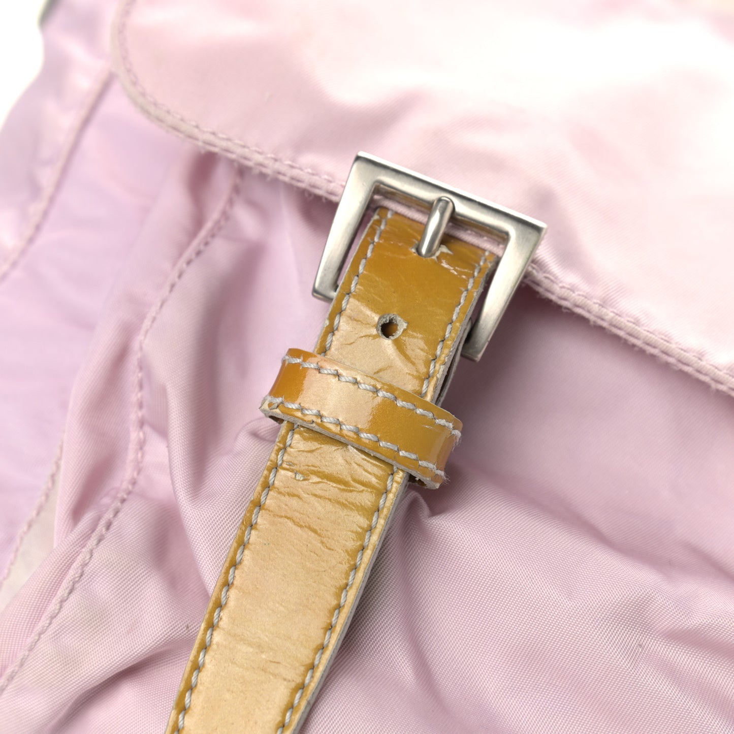 Nylon Vela Sport Messenger Bag Rosa