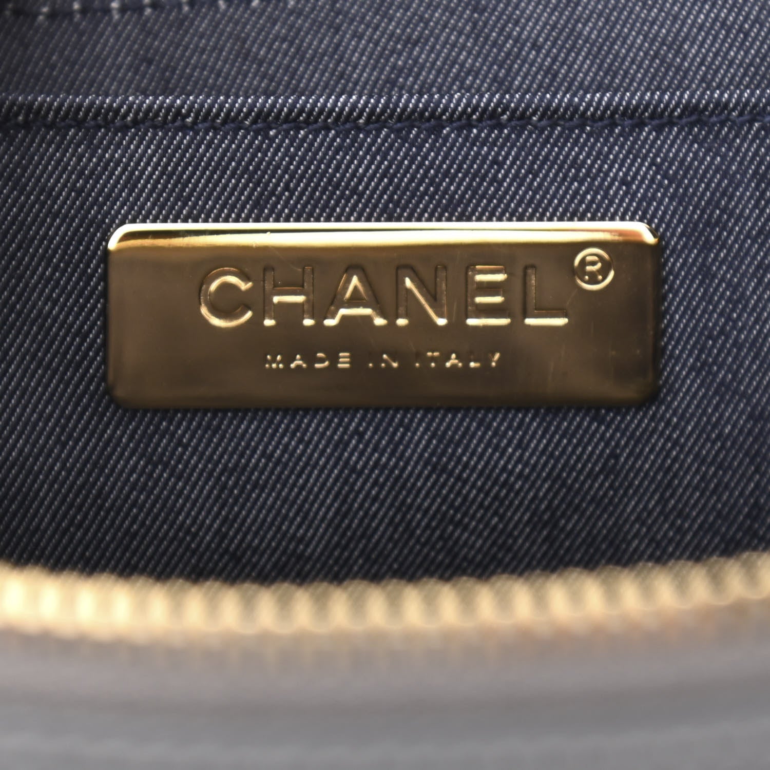 Chanel Lambskin Timeless Vanity Cosmetic Case Grey 6 of 11
