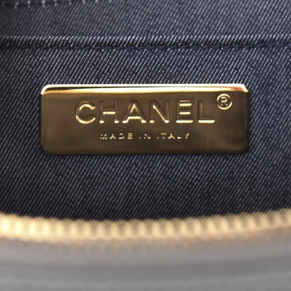 Chanel Lambskin Timeless Vanity Cosmetic Case Grey 6 of 11