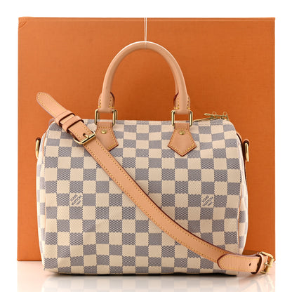 Louis Vuitton Damier Azur Speedy Bandouliere 25 12 of 12