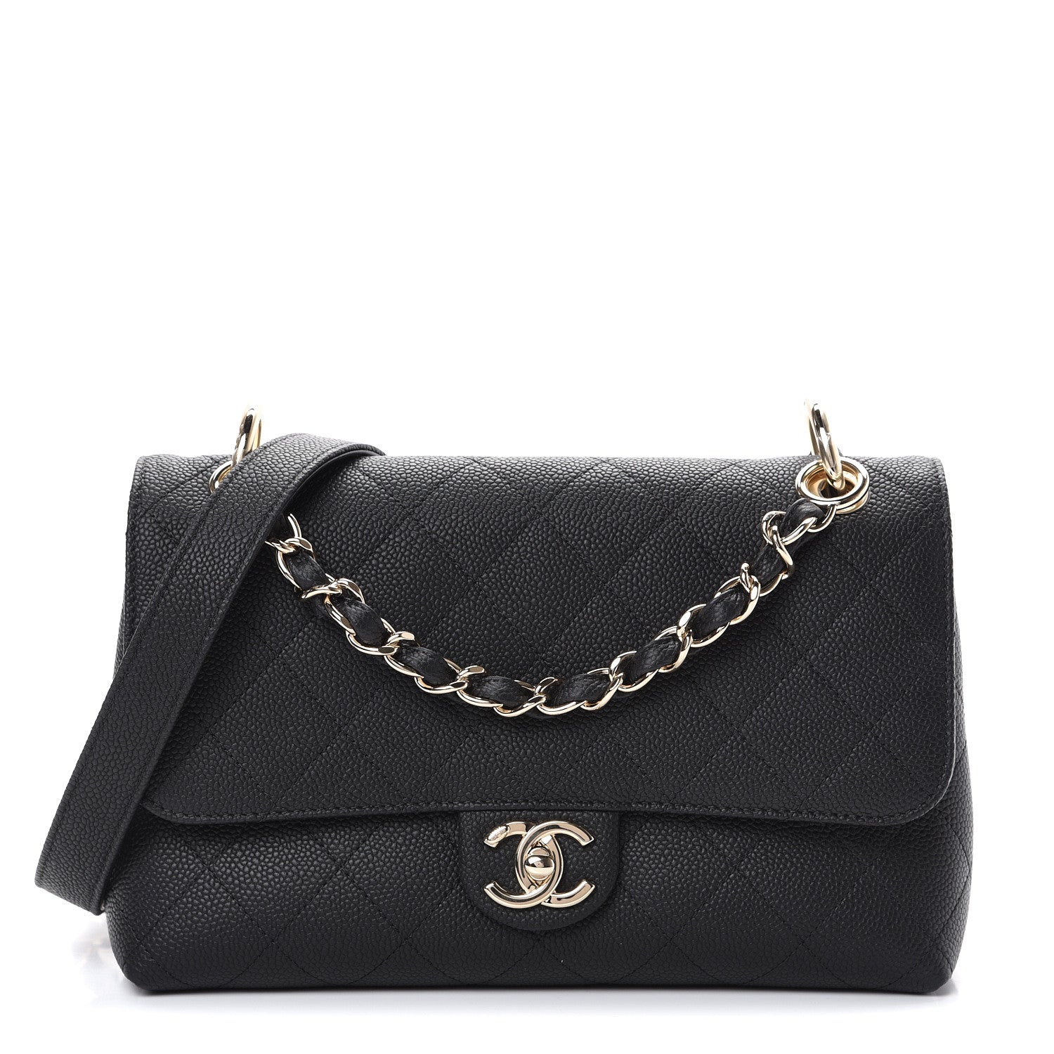 Chanel Caviar Quilted City Walk Flap Black 1 of 10