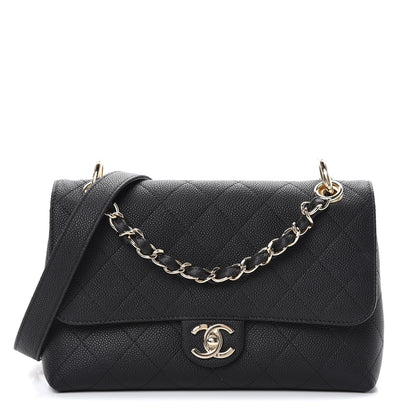 Chanel Caviar Quilted City Walk Flap Black 1 of 10