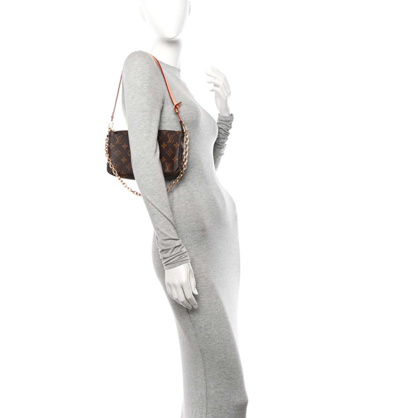 Monogram Chain Pochette Accessories
