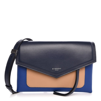 Givenchy Calfskin Duetto Crossbody Bag Night Blue 1 of 7