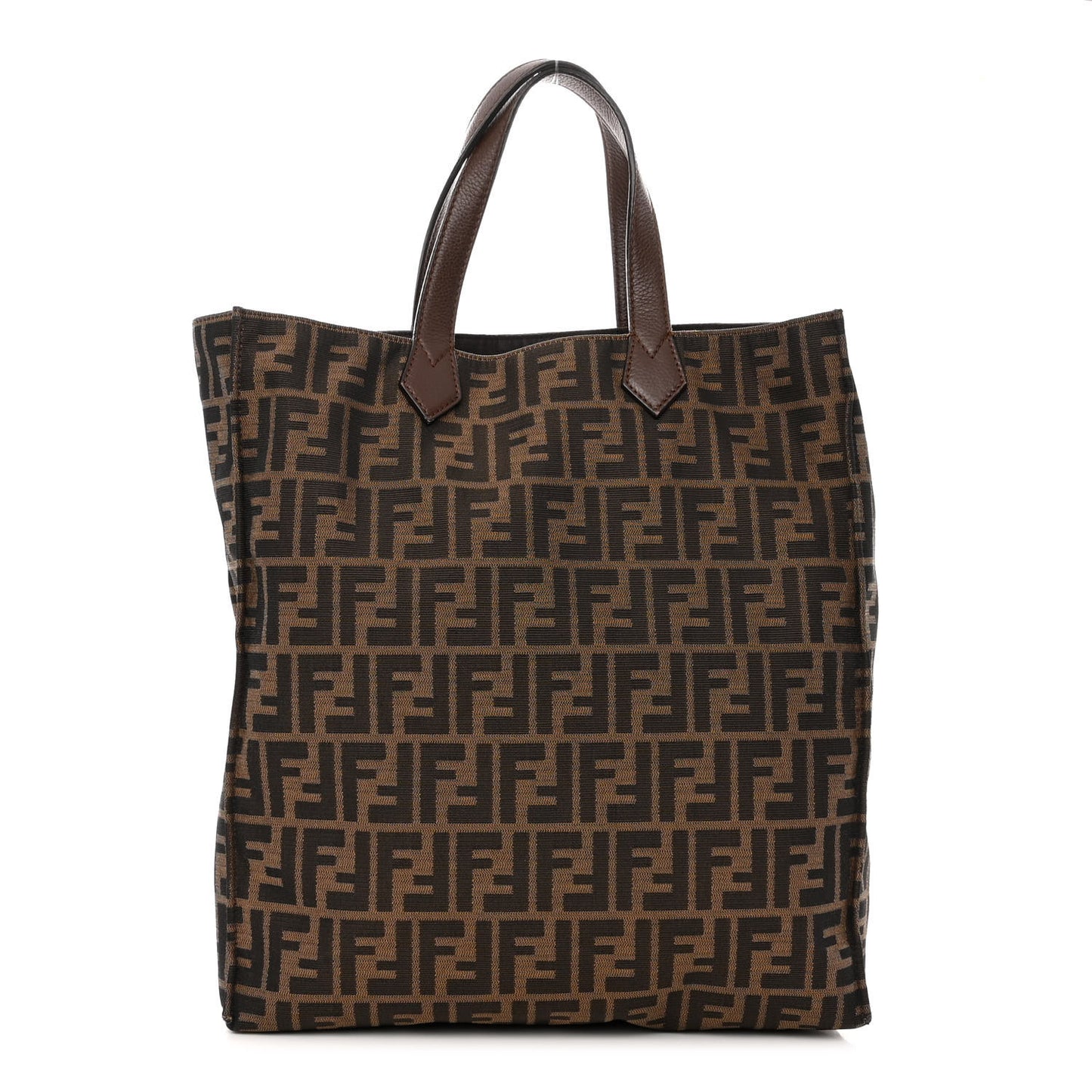 Zucca Vitello Artic Special Shopping Tote Tobacco Castagna