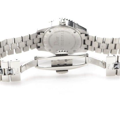 Christian Dior Stainless Steel Sapphire 29mm Christal Quartz Watch Gilt 6 of 6
