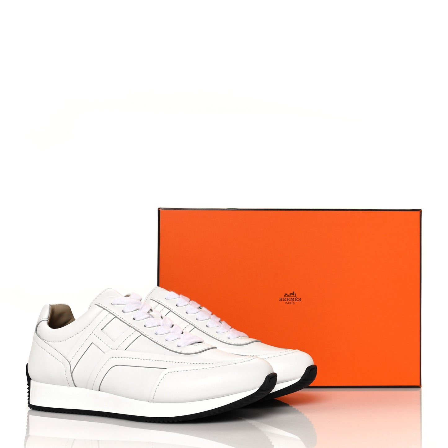 Calfskin Womens Chris Sneakers 38 White