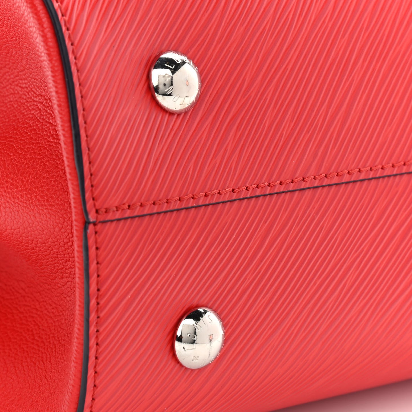 Epi Twist Tote Coquelicot