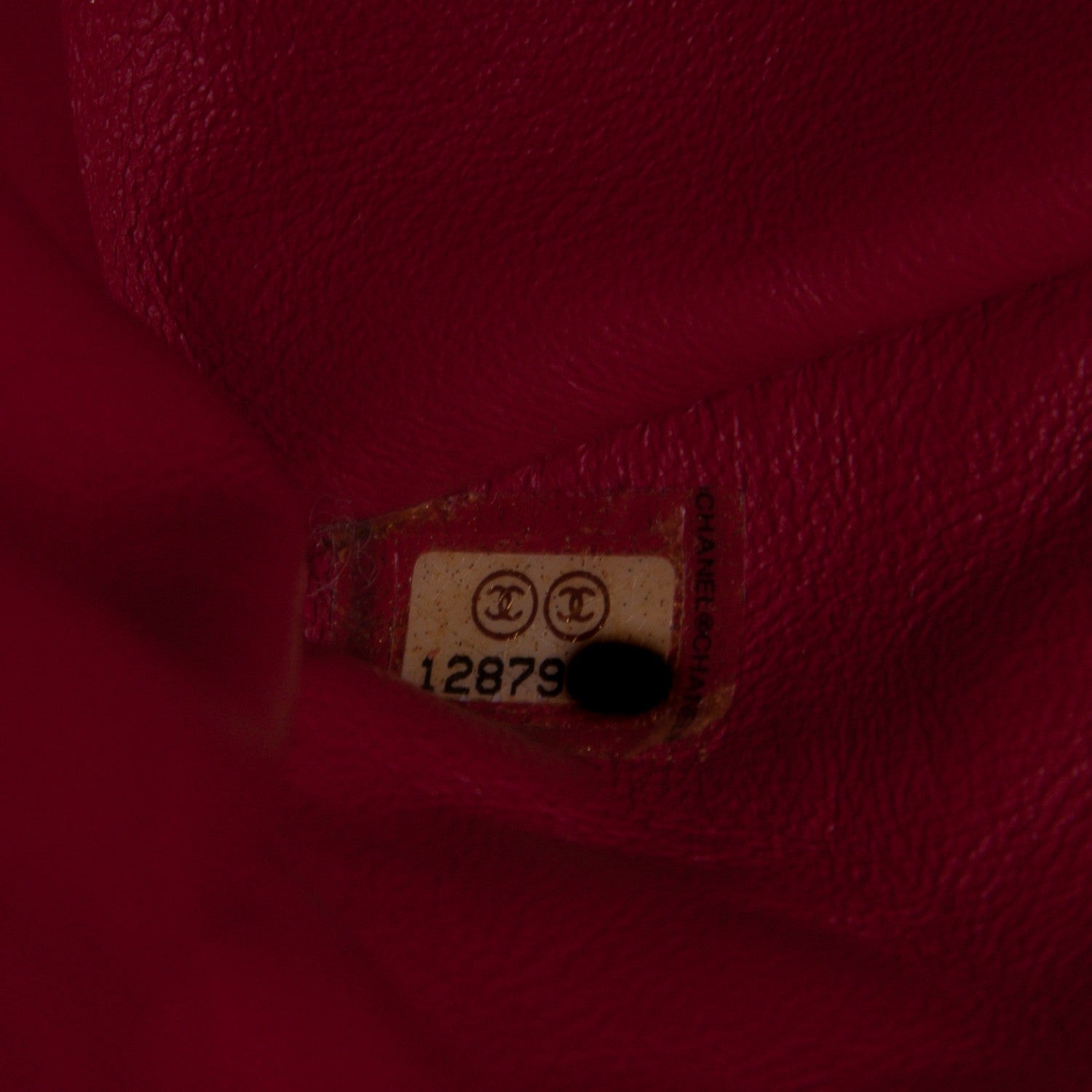 Chanel Washed Caviar Quilted Maxi Single Flap Fuchsia 7 of 7
