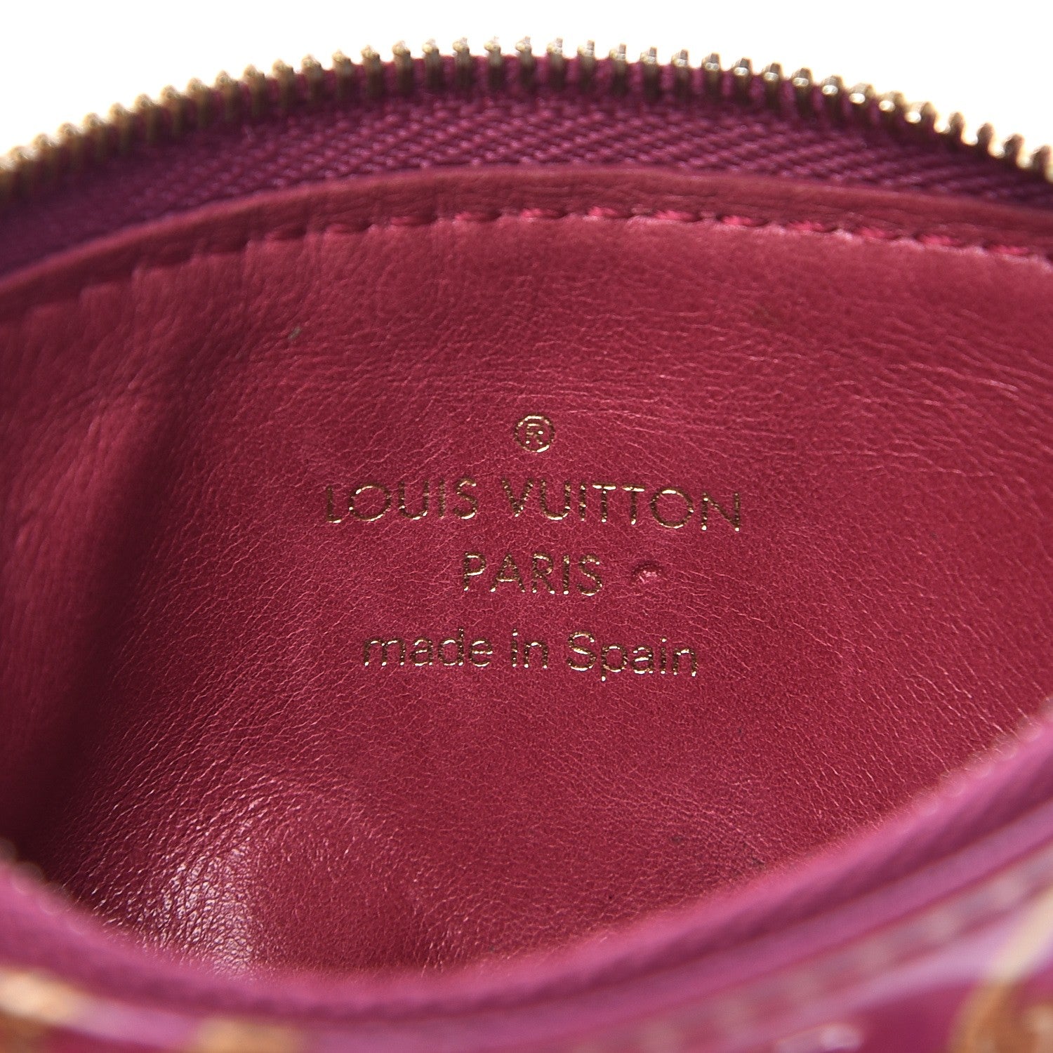 Louis Vuitton Monogram Charms Key Pouch Fuchsia 6 of 7