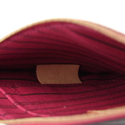 Louis Vuitton Monogram Neverfull MM GM Pochette Pivoine 8 of 9