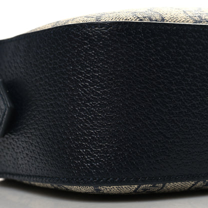 Gucci GG Supreme Monogram Textured Dollar Calfskin Web Small Ophidia Camera Bag Beige Blue 9 of 11