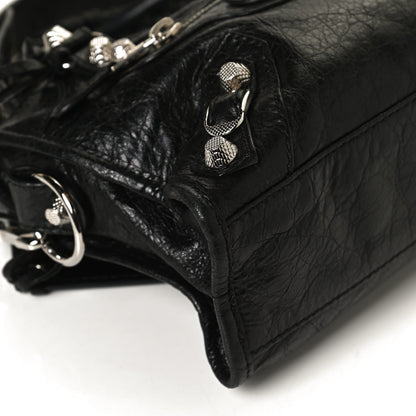 Balenciaga Agneau Giant 12 Silver Hardware Mini City Black 11 of 12