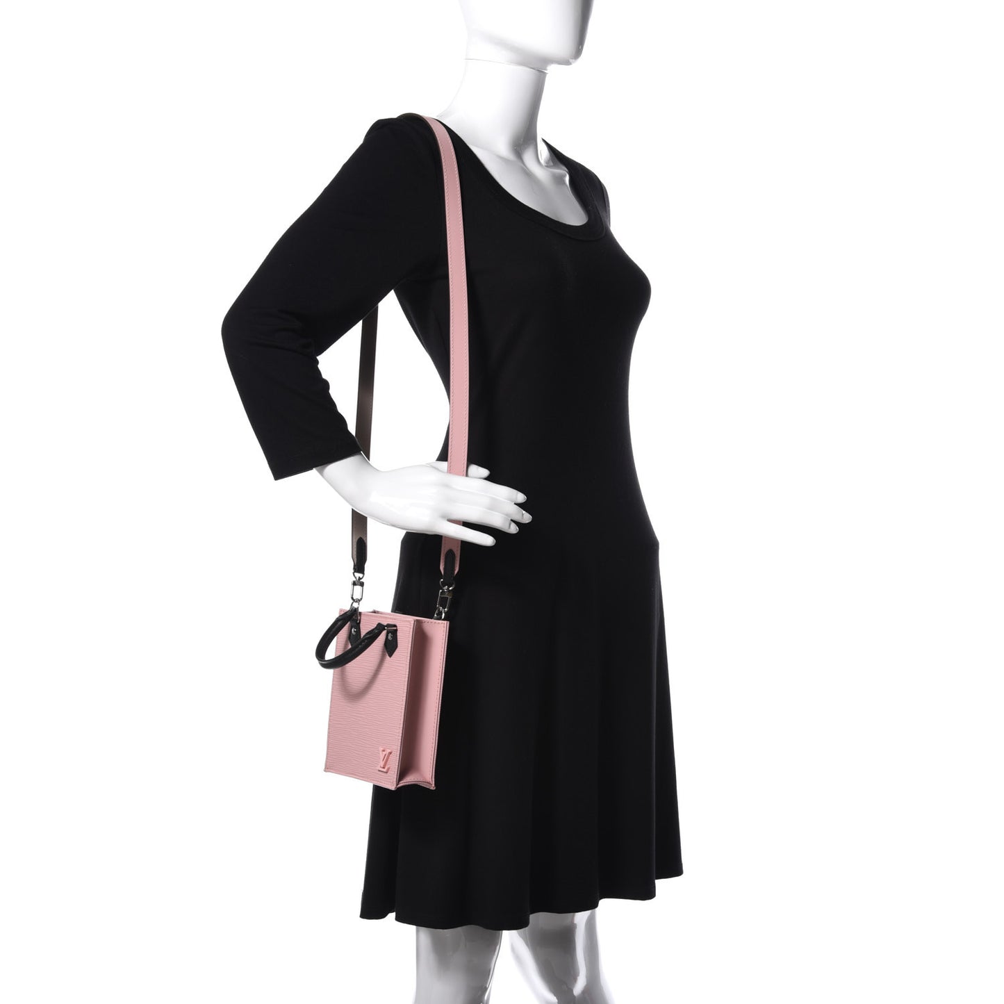 Epi Petit Sac Plat Rose Ballerine