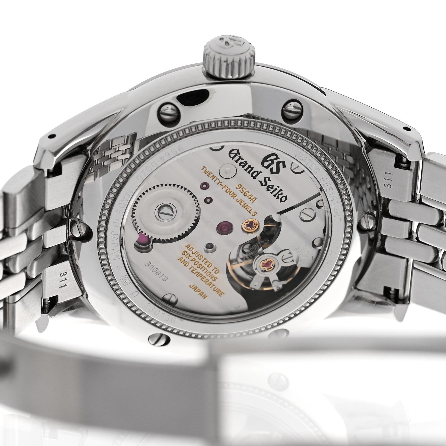 Grand Seiko Stainless Steel 37mm Elegance Collection Manual Winding Watch Silver SBGW305 4 of 5