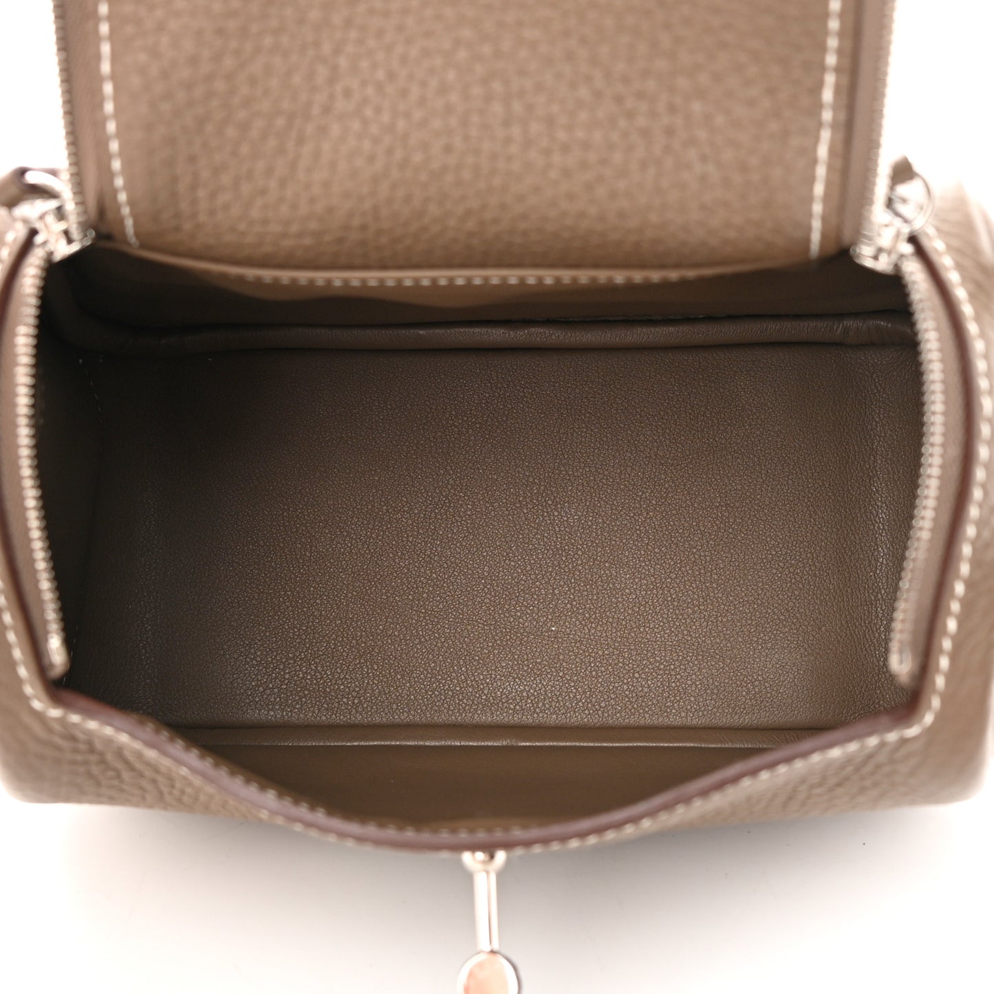 Taurillon Clemence Mini Lindy 20 Etoupe