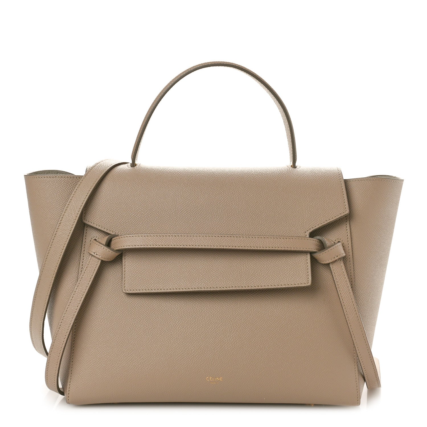 Celine Grained Calfskin Mini Belt Bag Light Taupe 1 of 11